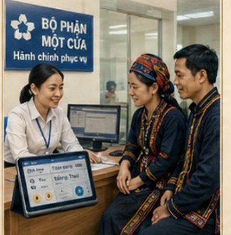 Bộ phận một cửa hỗ trợ đồng bào bằng ngôn ngữ bản địa